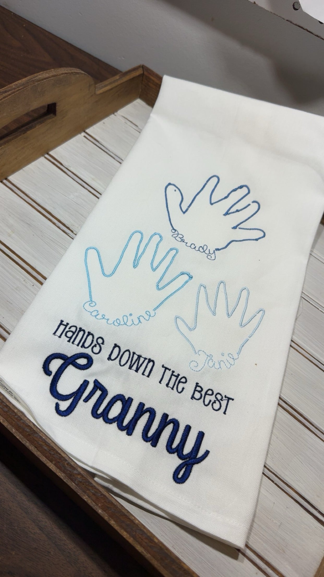 Custom hand towel