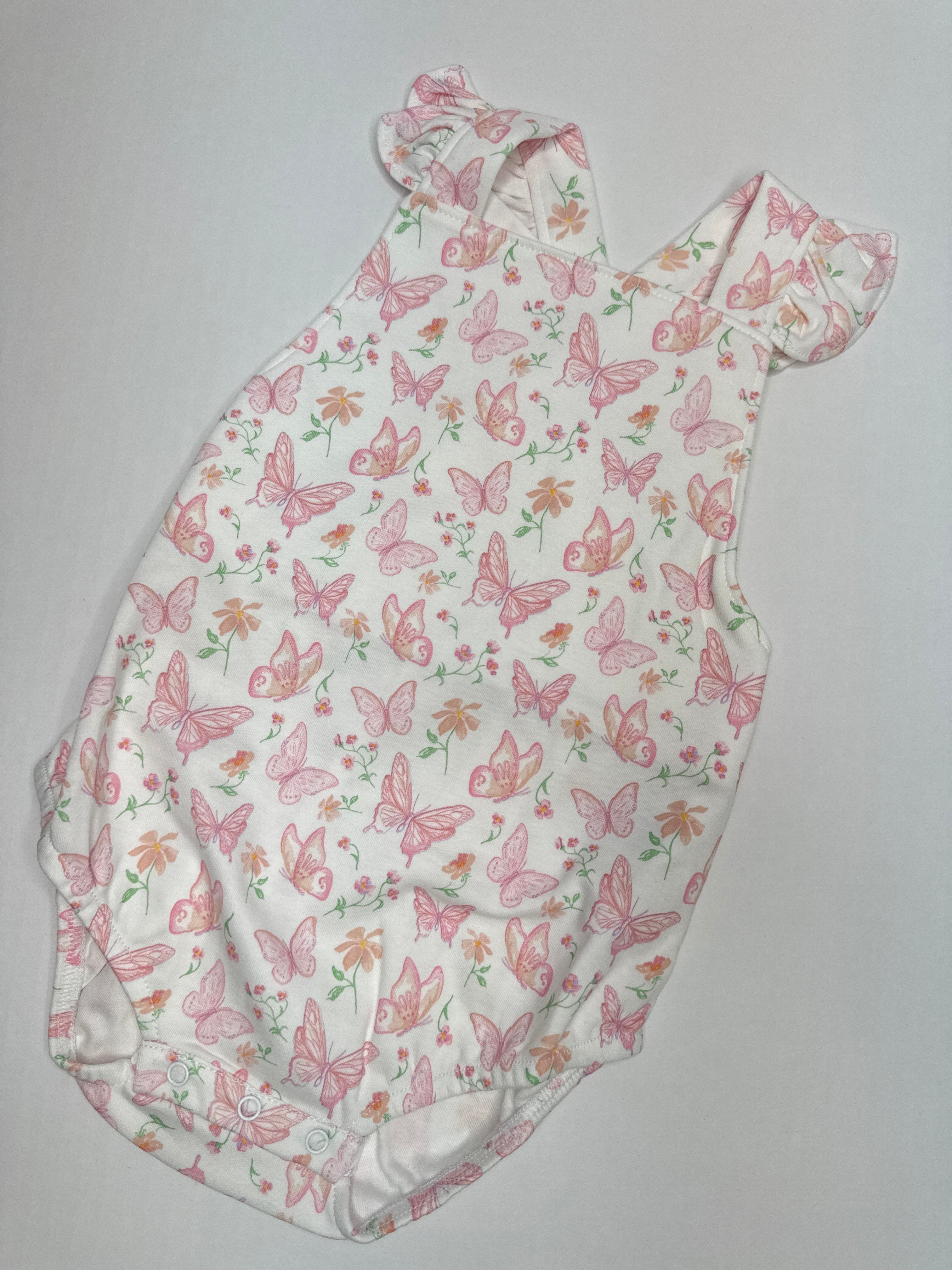 Butterfly bubble - monogram included