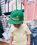 Properly tied golf hat