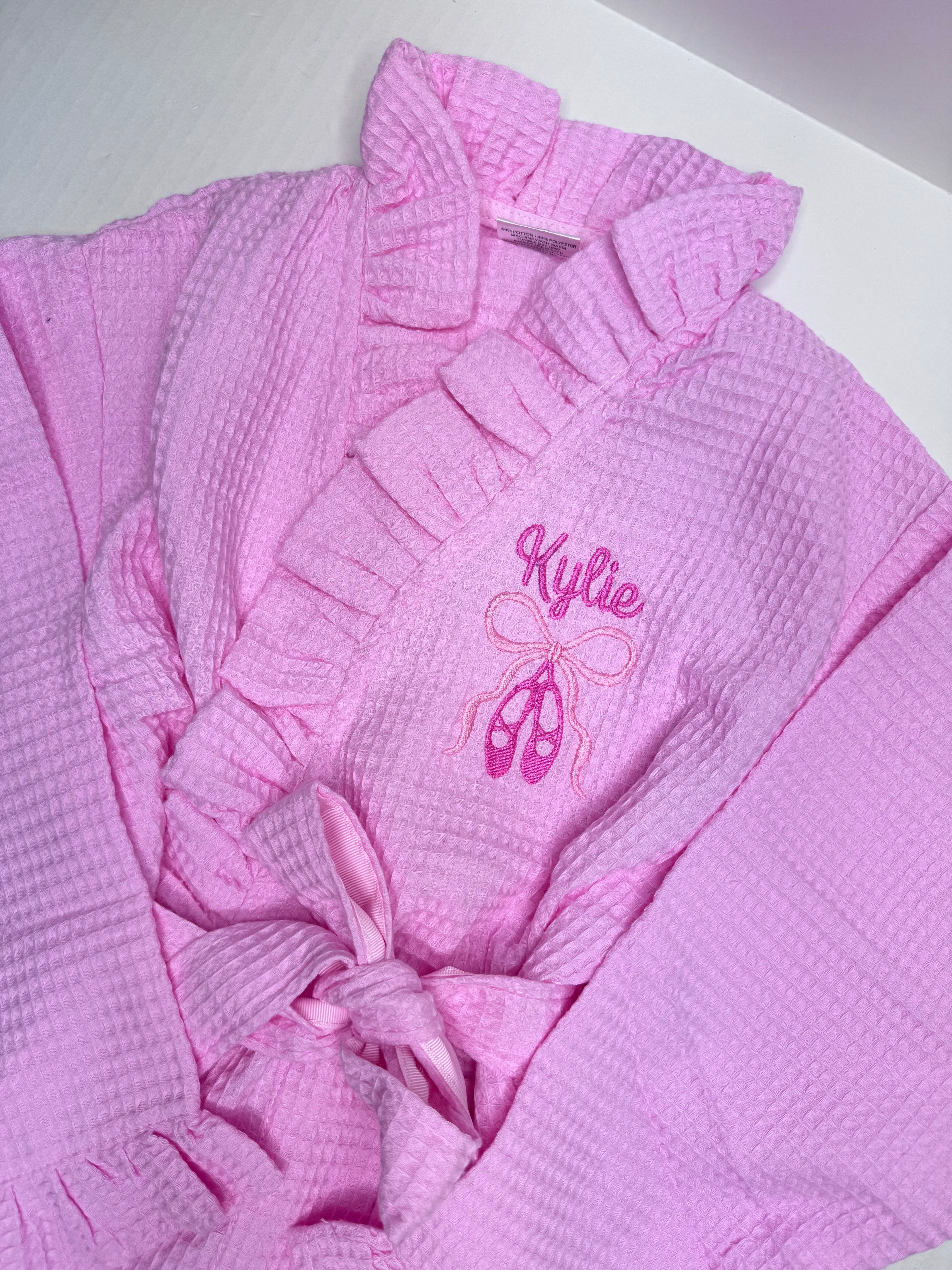 Monogramed Recital Robe🩰