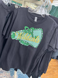 Black wildcats megaphone tshirt