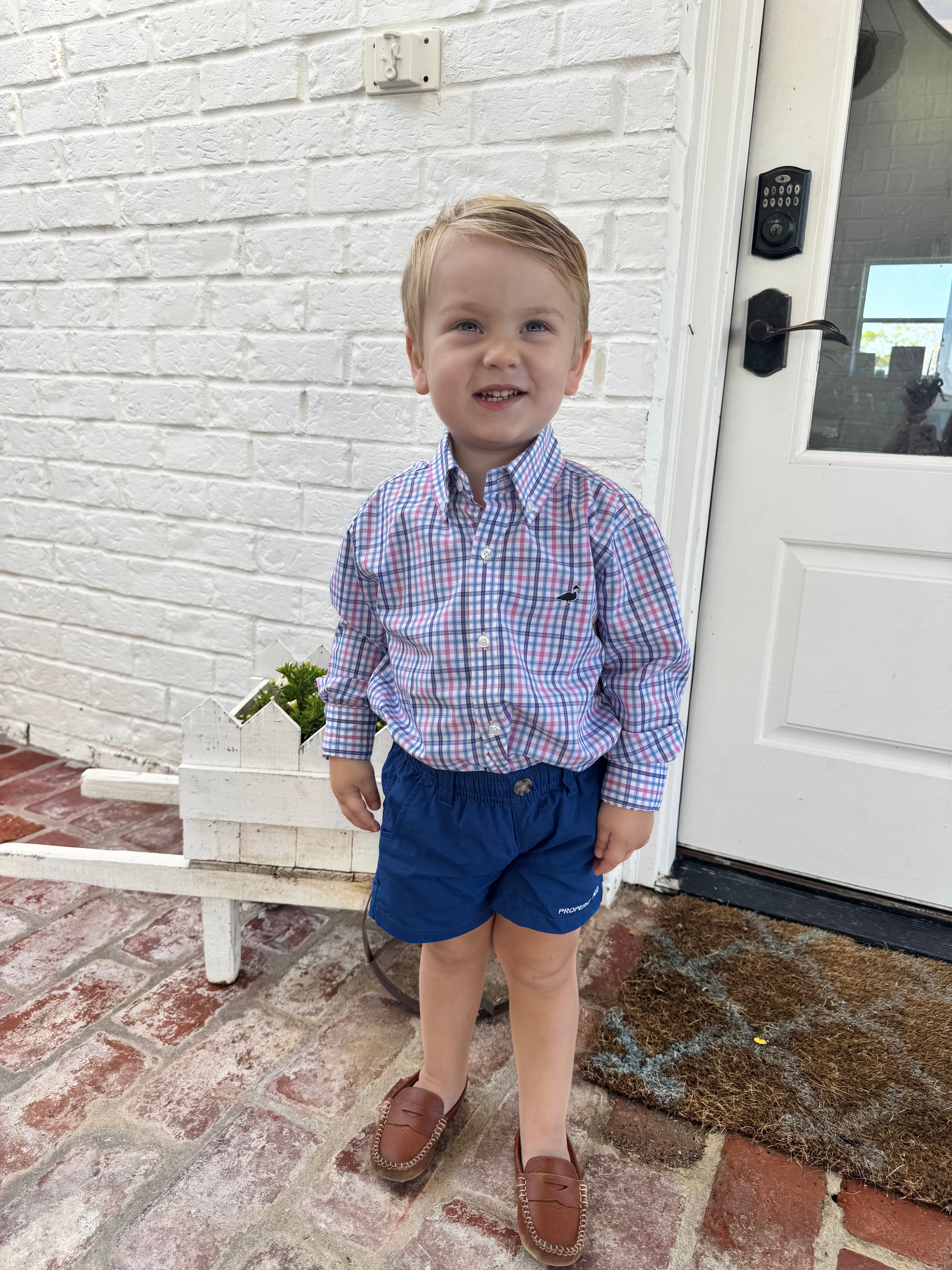 Properly tied SOLID mallard shorts