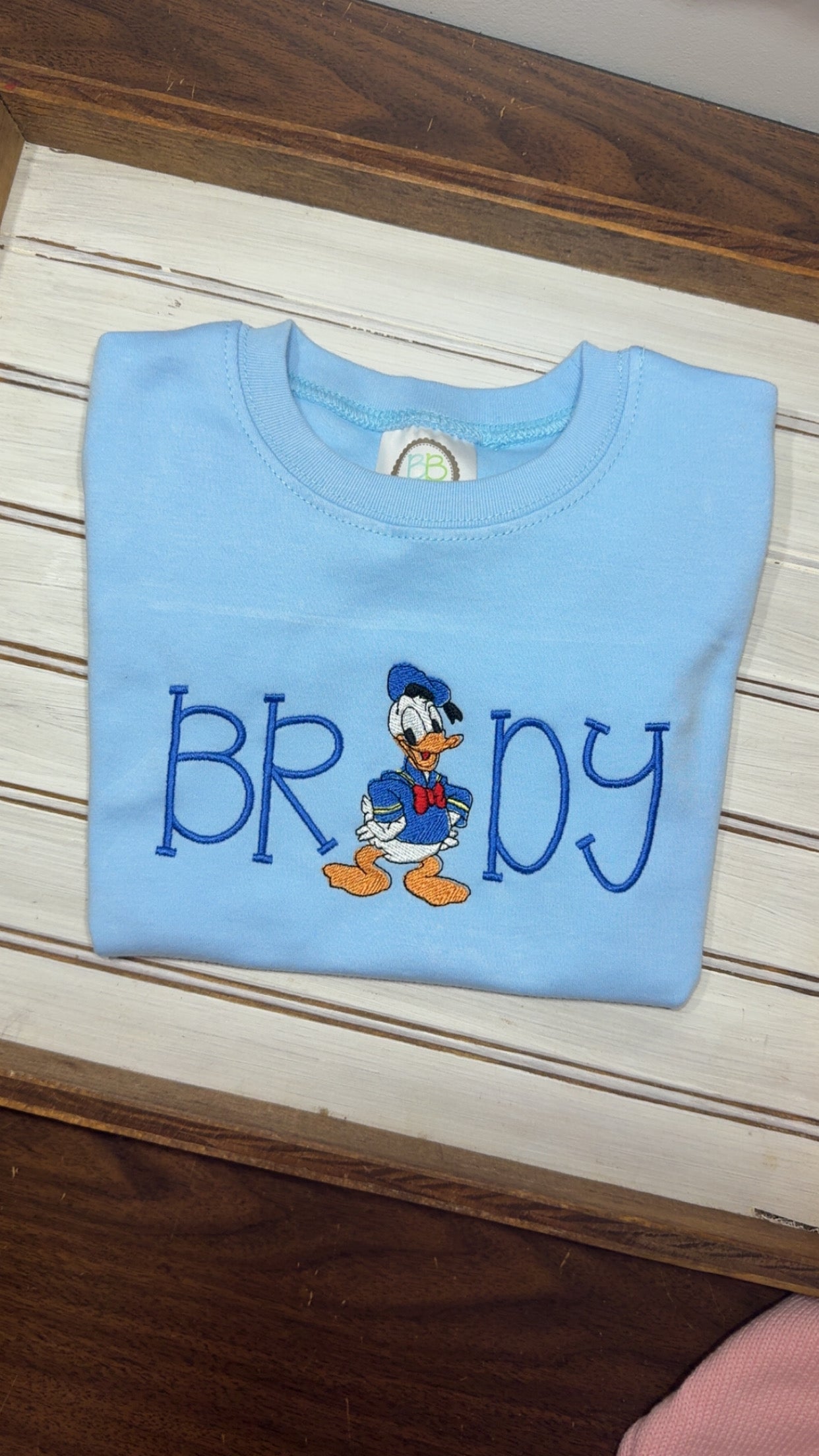 Custom monogram Tshirt