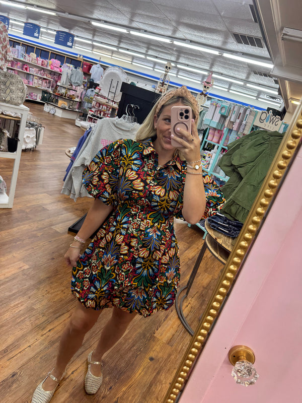 Peacock dress