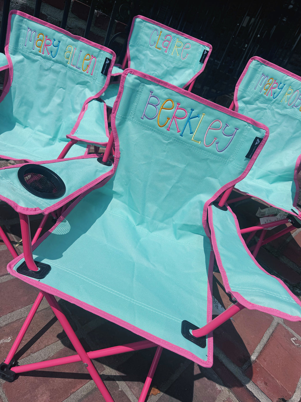 Monogramed Kids Chair