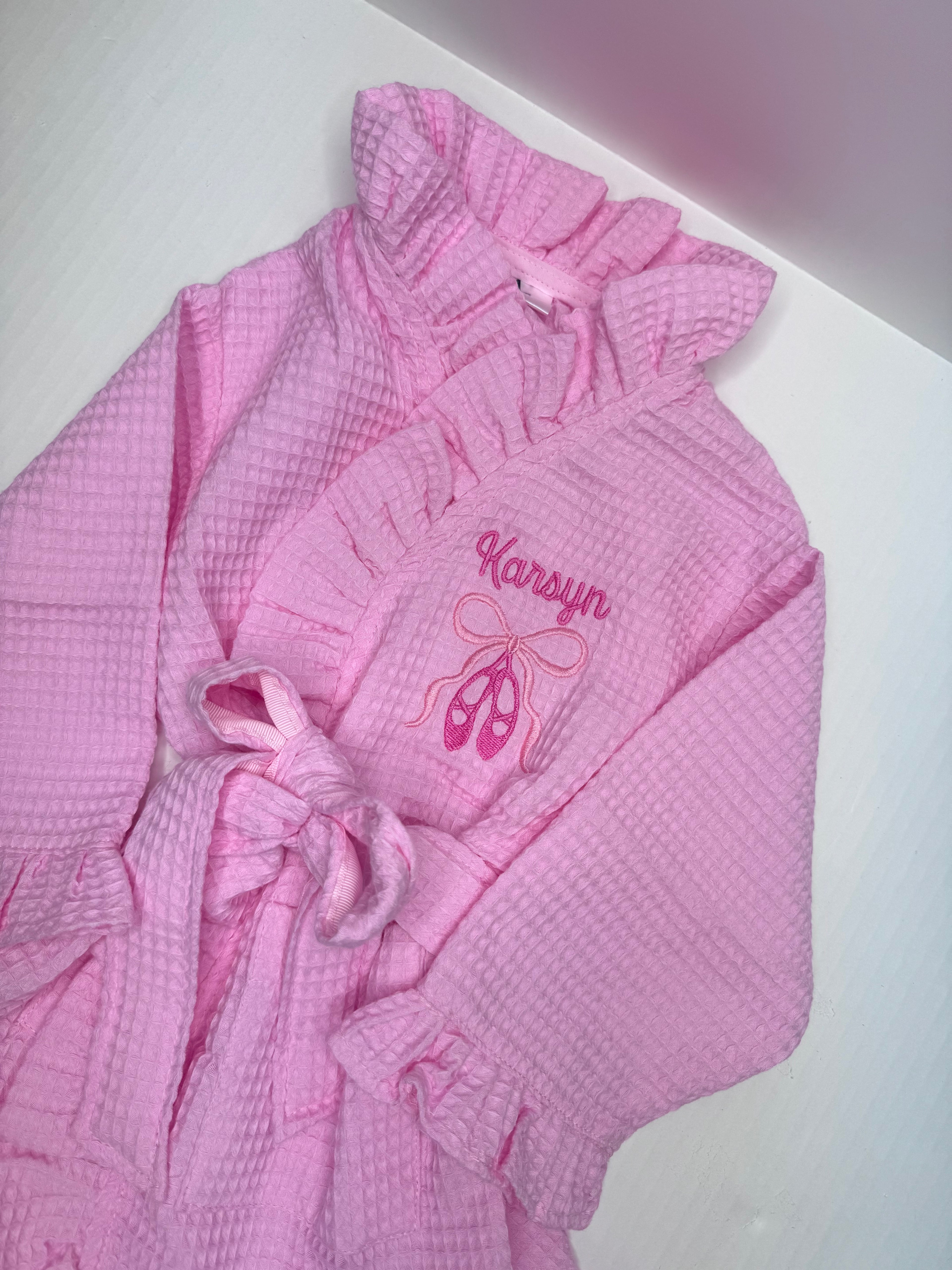 Monogramed Recital Robe🩰