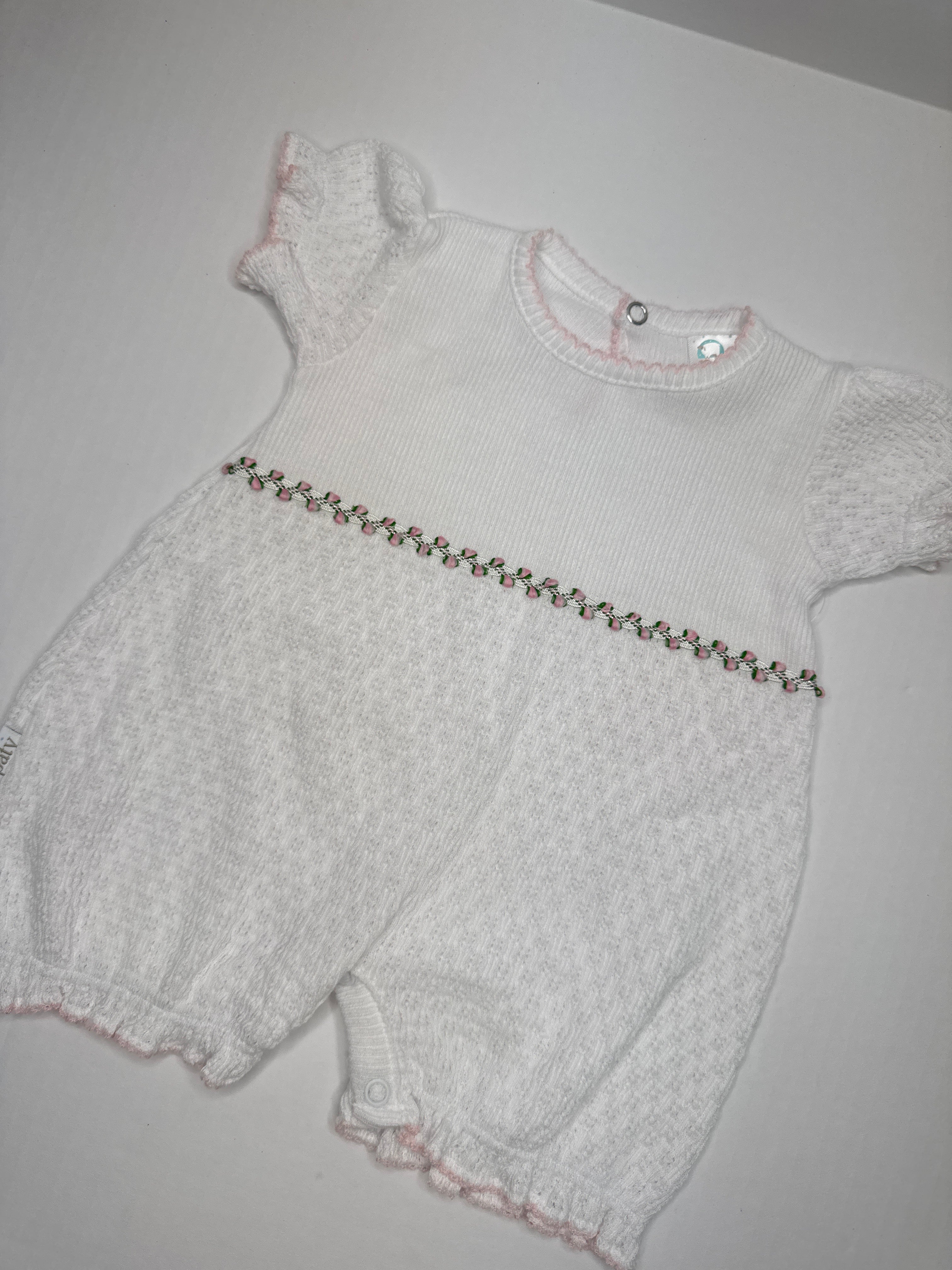 Paty rose bubble - monogram included