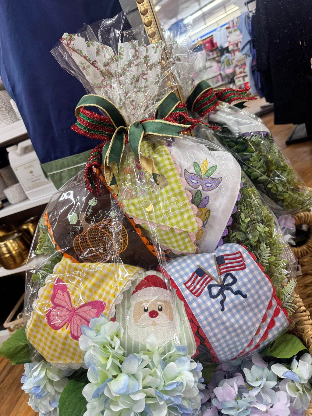 Wreath + wreath sash bundle
