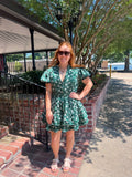 Hunter green dress