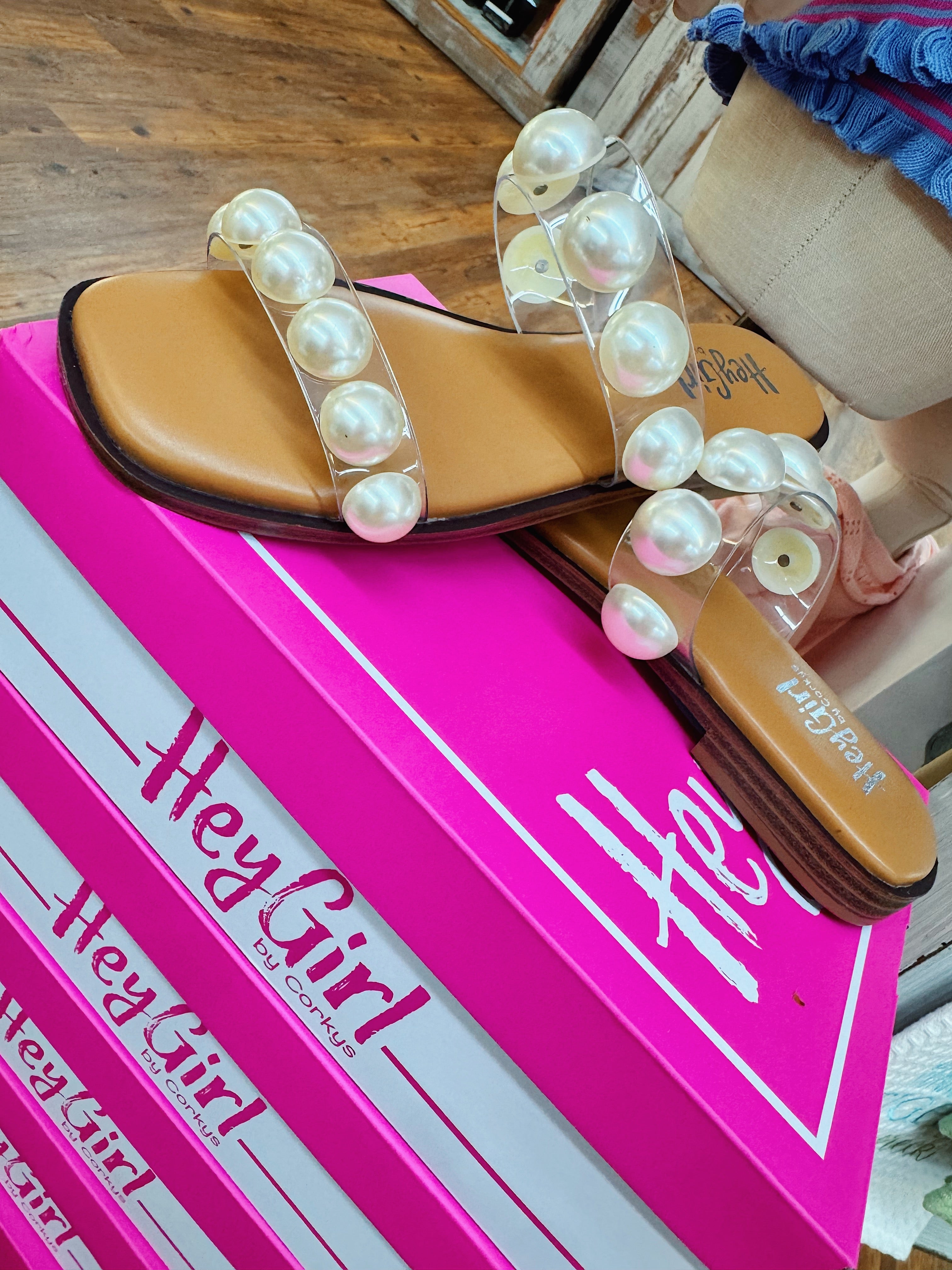 Pearl sandals