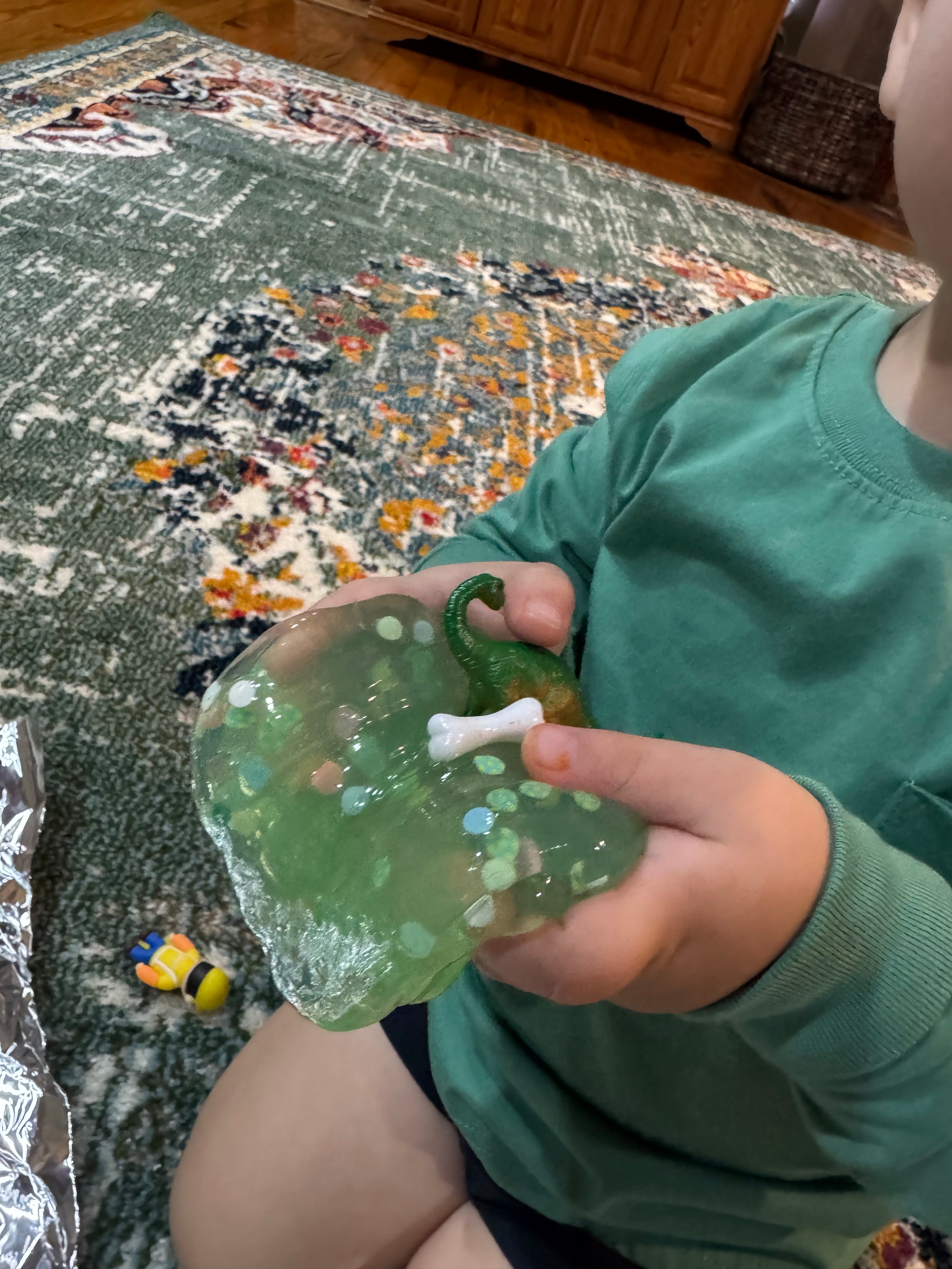 Young, Wild, & Friedman Sensory play- Slime