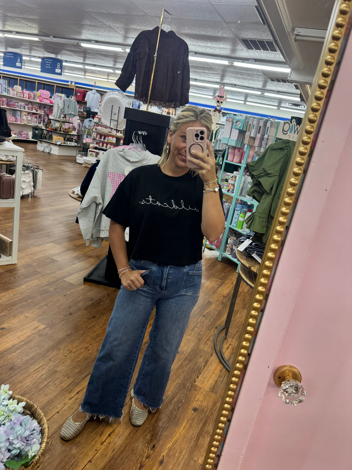 Annie wear perfect fit Jean