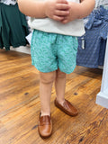 Properly tied PRINTED mallard shorts