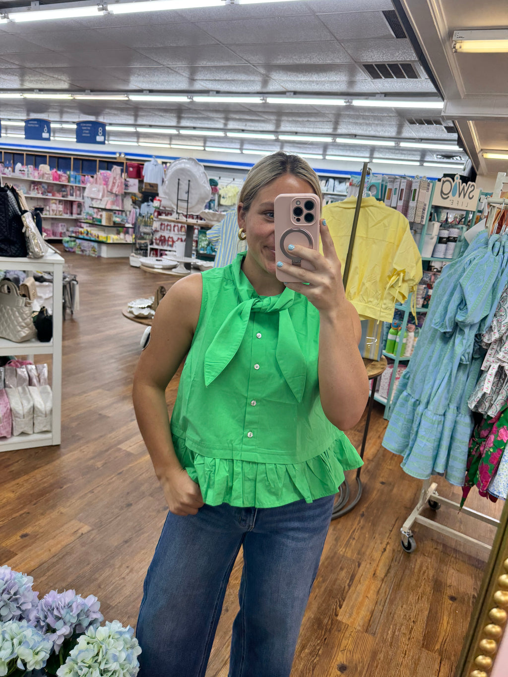 Green with envy top