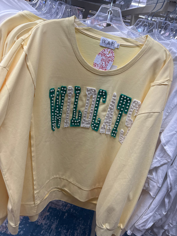 Pearl butter yellow sweatshirt