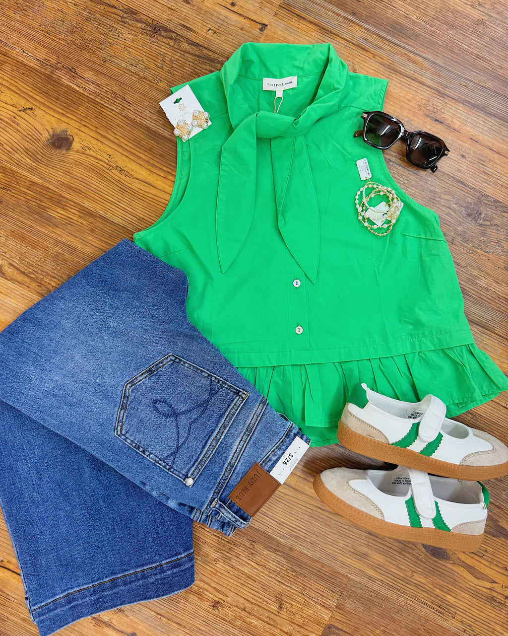 Green with envy top