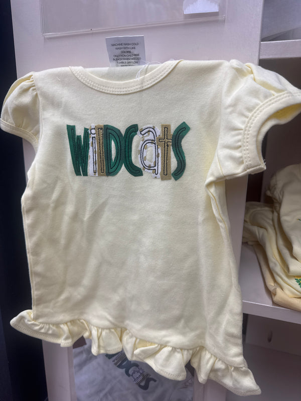 Appliqué wildcat tshirt