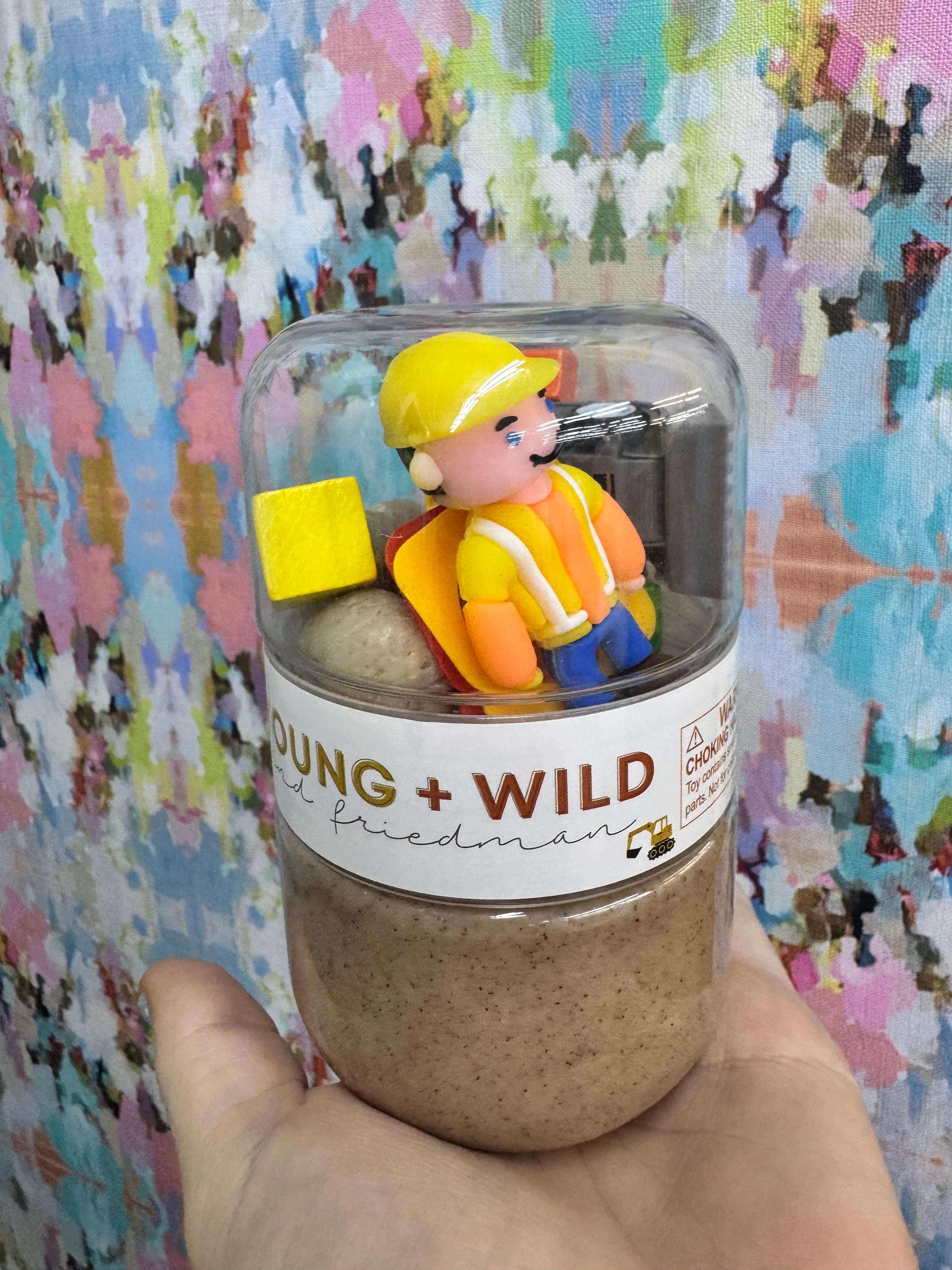Young, Wild, & Friedman Sensory play- dough