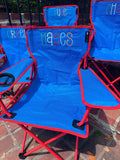 Monogramed Kids Chair