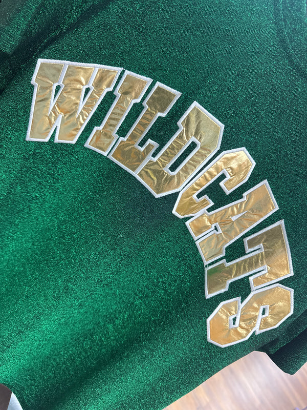 Gold foil wildcats shirt