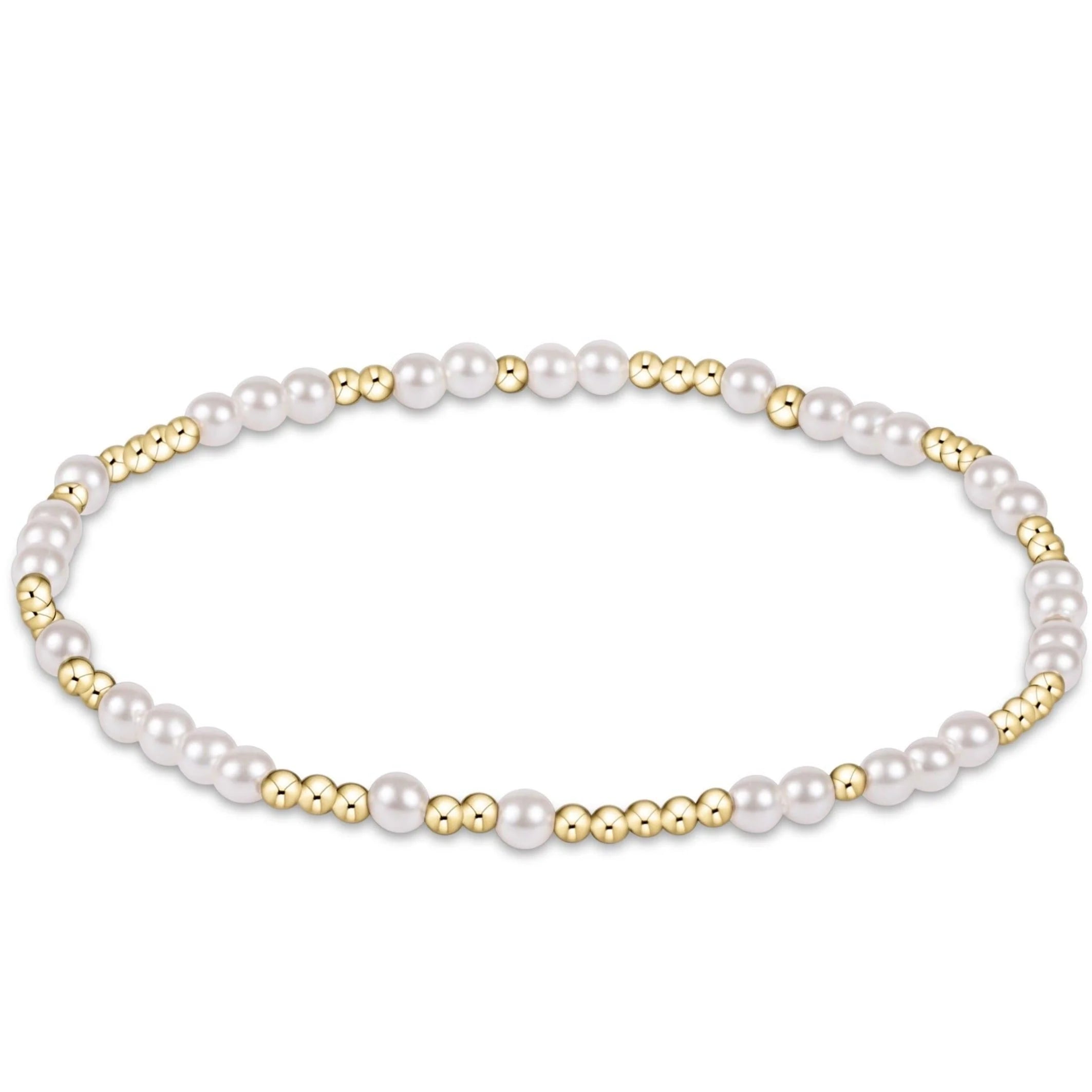ENEWTON hope unwritten pearl 3mm bracelet