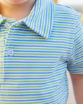 Jelly bean boys polo - MONOGRAM INCLUDED