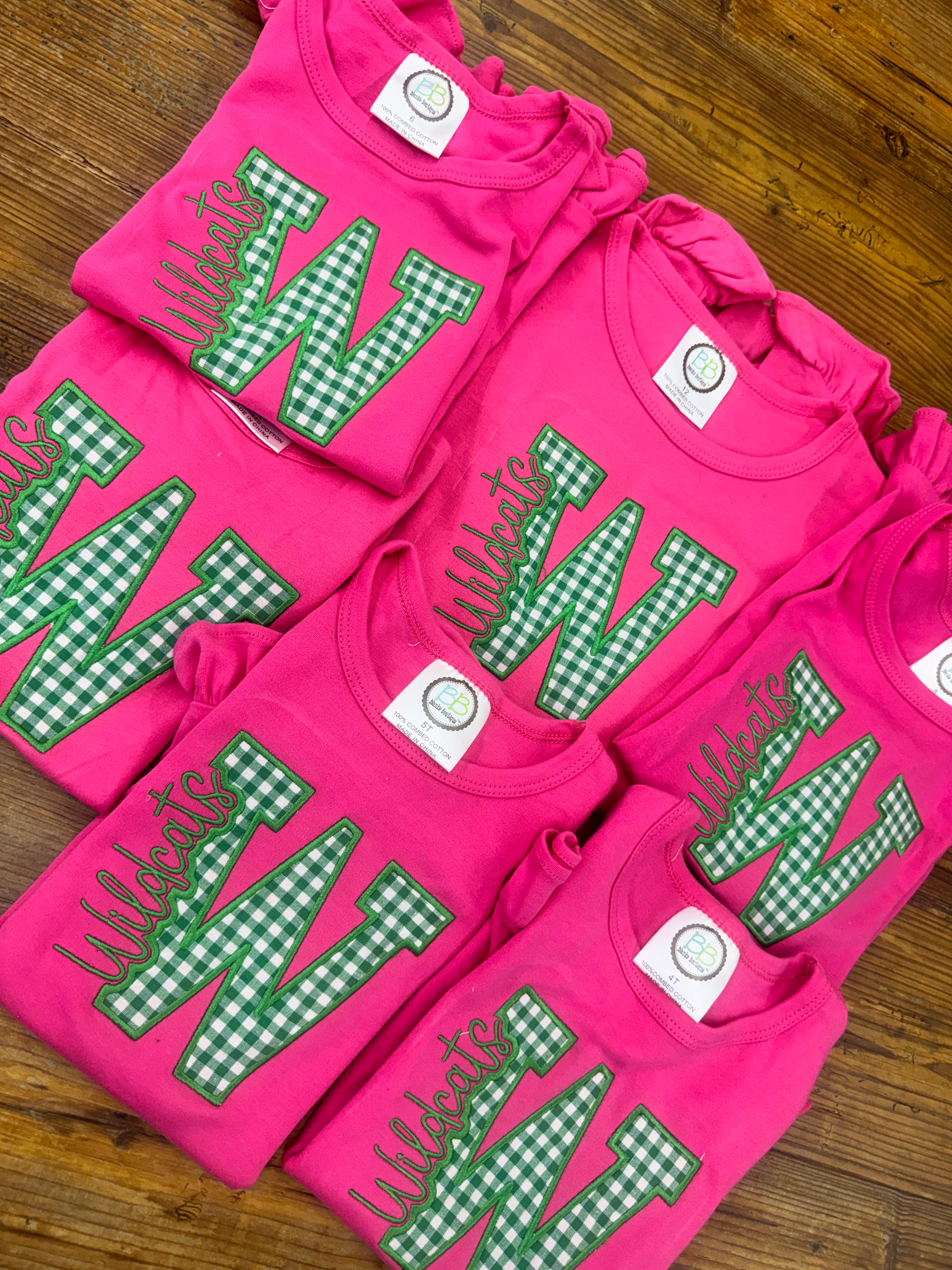 Monogramed Silliman spirit shirt