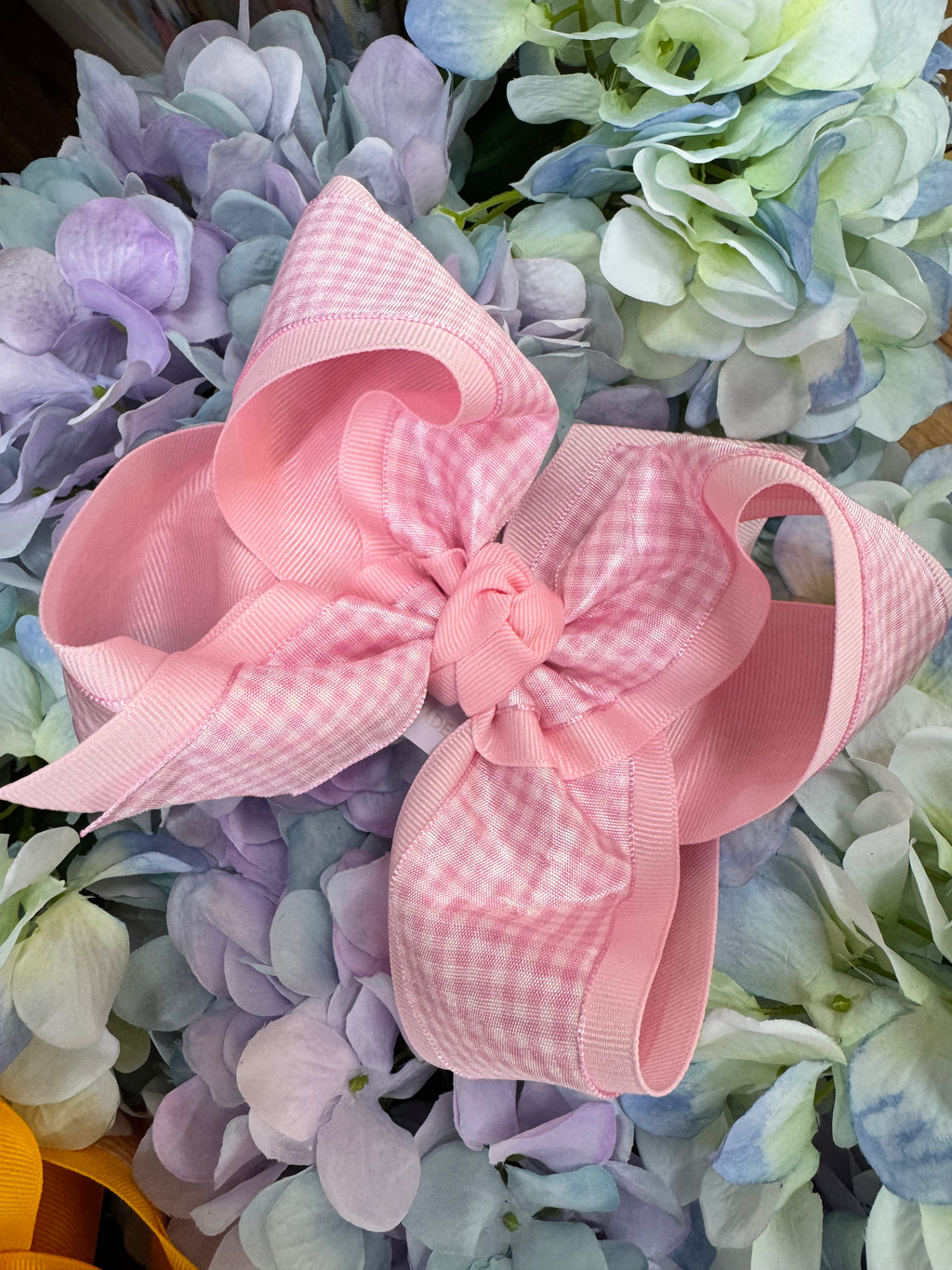 XLARGE GINGHAM bow