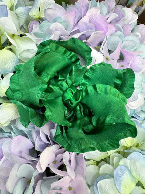 Double ruffle bow