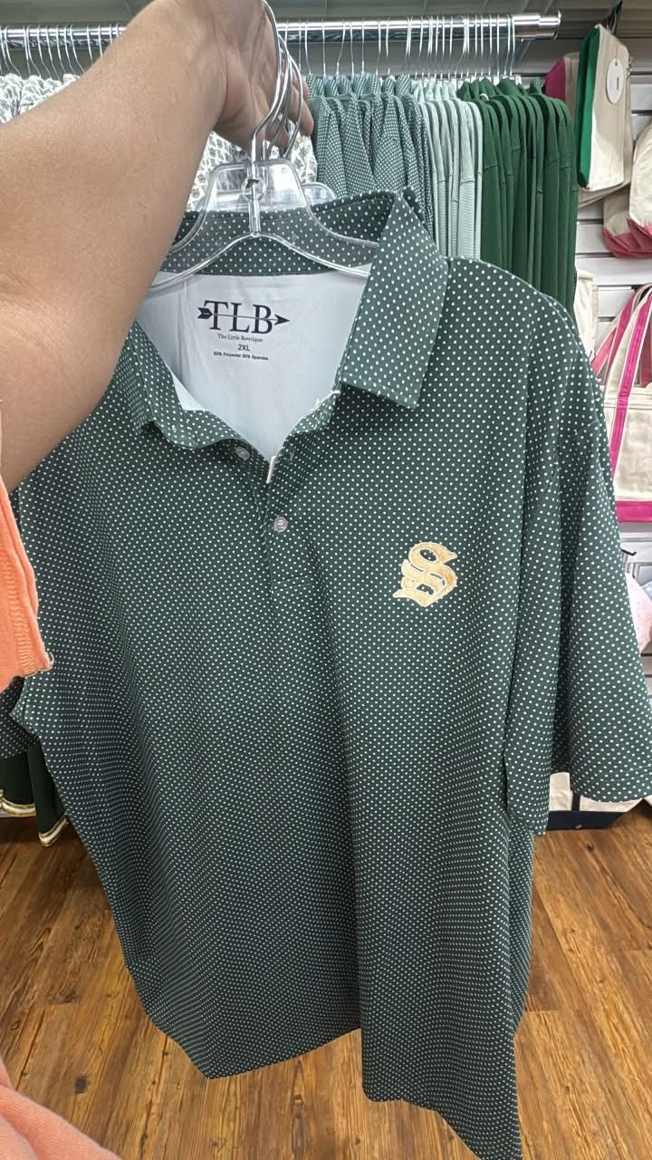 Monogramed Silliman polo