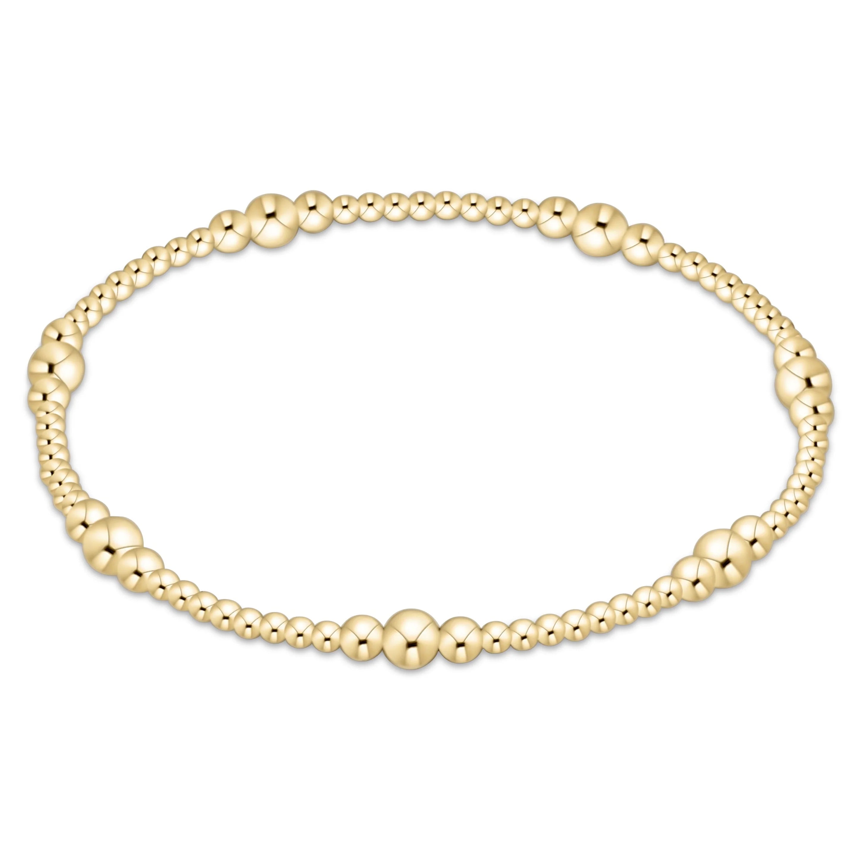 ENEWTON purpose gold 4mm bracelet